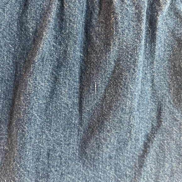 Vintage OshKosh B'gosh Dark Wash Skirtall Pinafore Made in USA Pink Label 4T - Picture 2 of 7